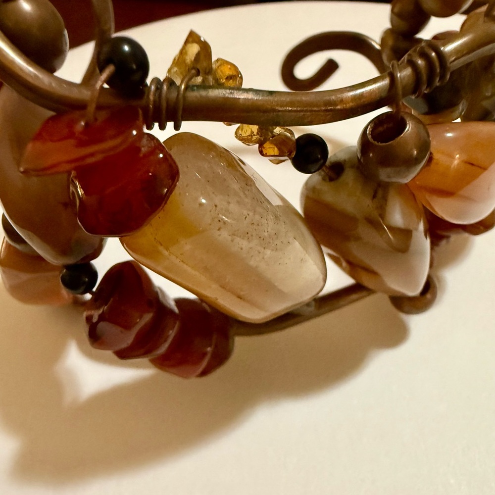 Funky Chunky Multi-Stone Bracelet - Picture 13 of 16